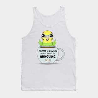 Coffee & Budgies! Tank Top